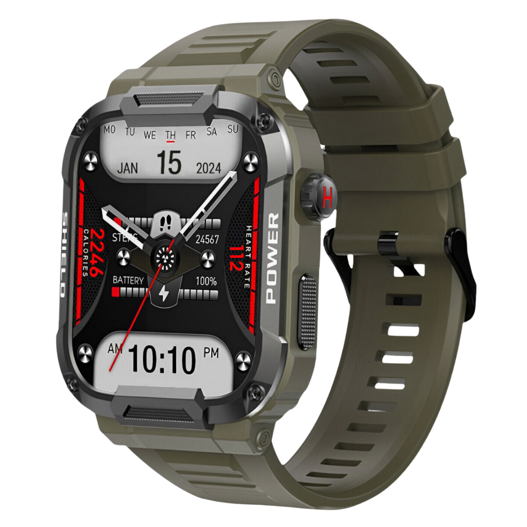Robust Utomhus-Smartwatch – Hållbarhet och Fitness i Fokus