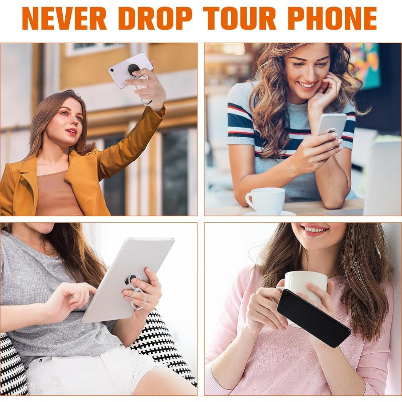 FlexiRing 360° magnetisk telefonholder og stativ
