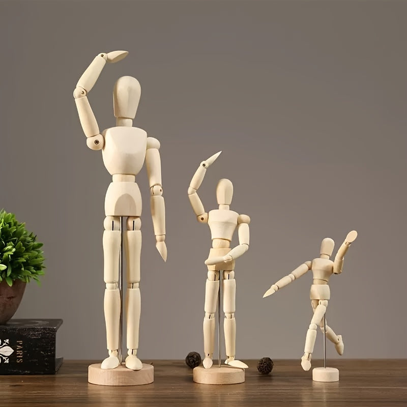 Konstnärlig aprikosträdsmannekin – flexibel och naturlig look
