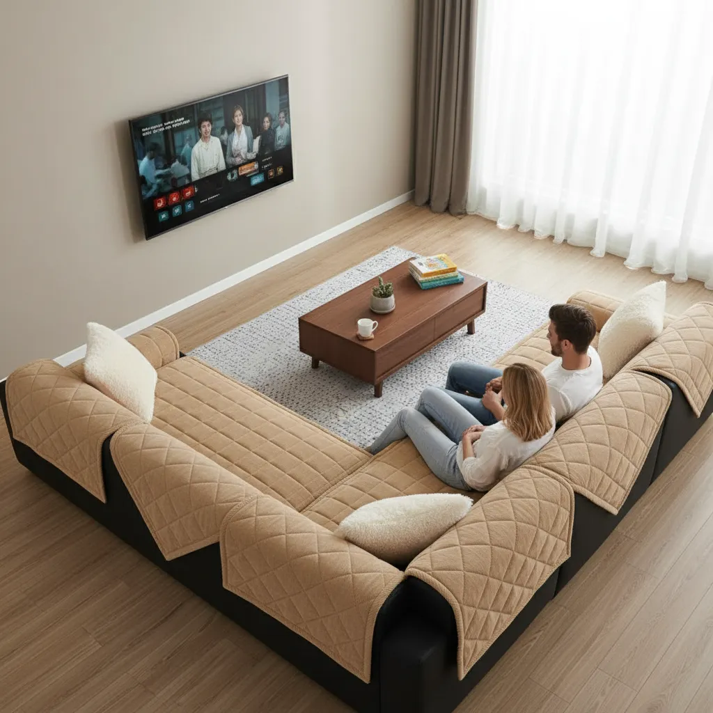Elegant Sofaovertræk - Beskytter og Fornyer Dit Hjem
