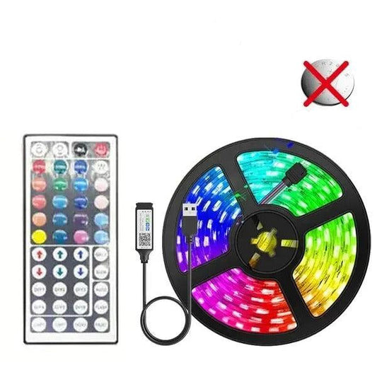 Flexibla RGB LED-ljuslister med USB – Skapa Din Drömbelysning