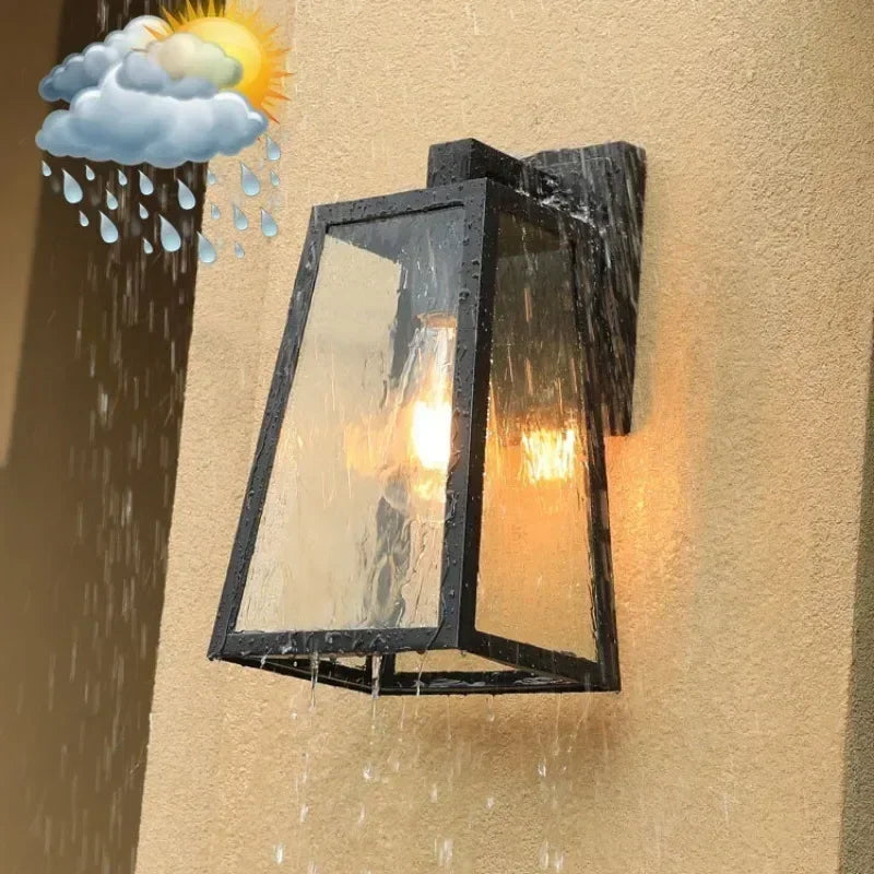 Elegant Udendørslampe i Aluminium med Superlys LED