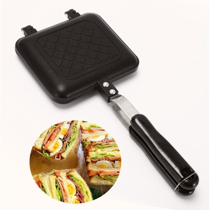 Dubbelsidig Non-Stick Smörgåsjärn
