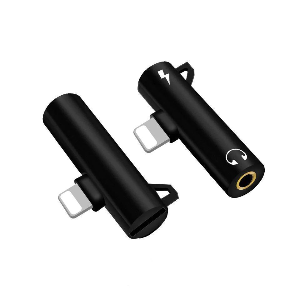 4-i-1 Lightning-adapter för iPhone – Hörlurar (2 st.)