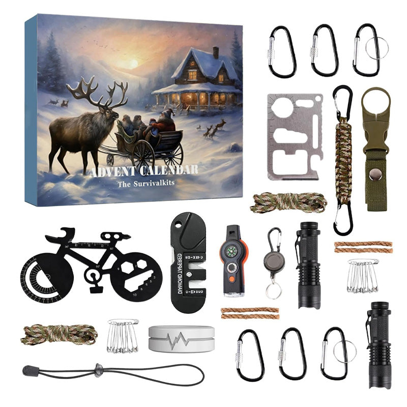 Overlevelsesudstyr Adventskalender 2025 - Fantasiverden