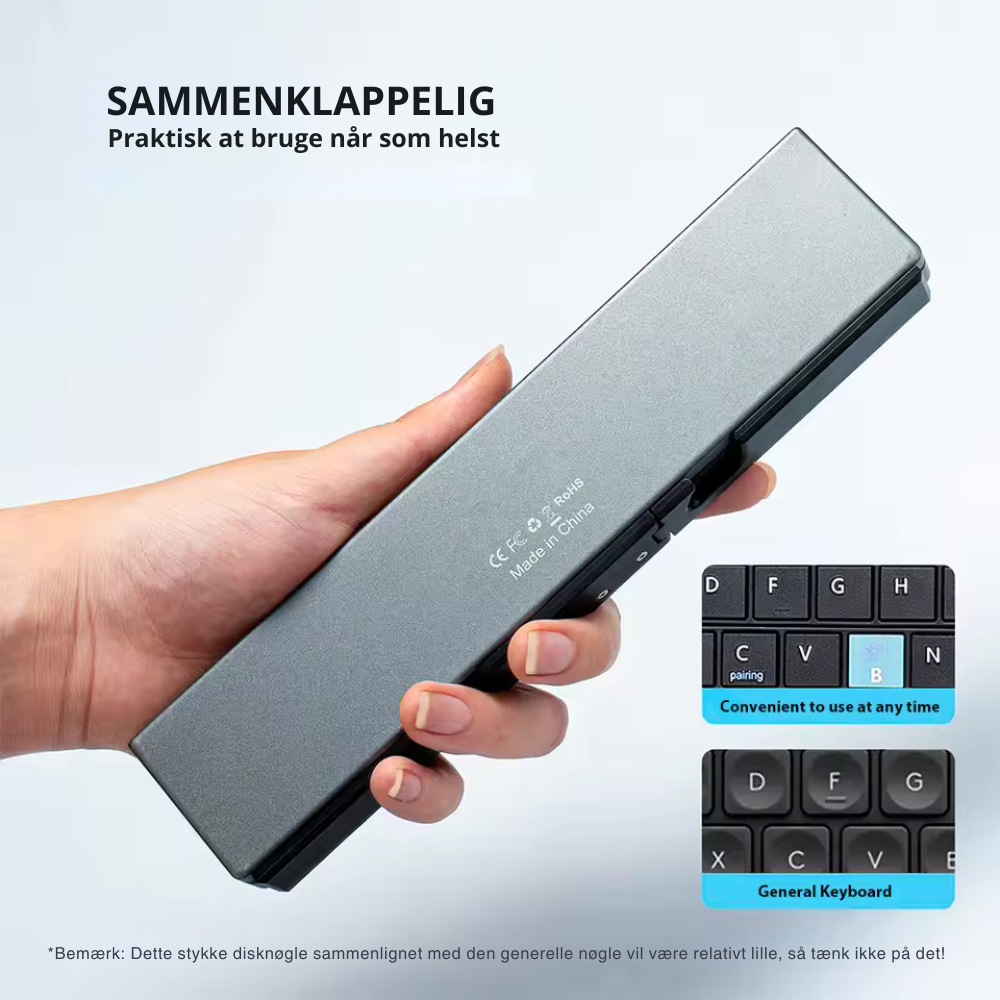 MiniKeys Trådlöst Tangentbord – Effektivitet På Språng
