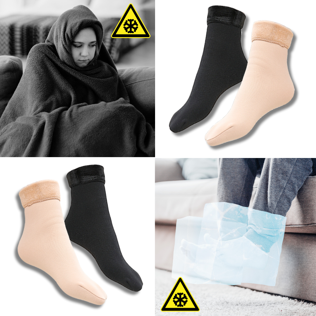 Unisex termosockor - 1+1 Gratis - Bekväma strumpor för varma fötter