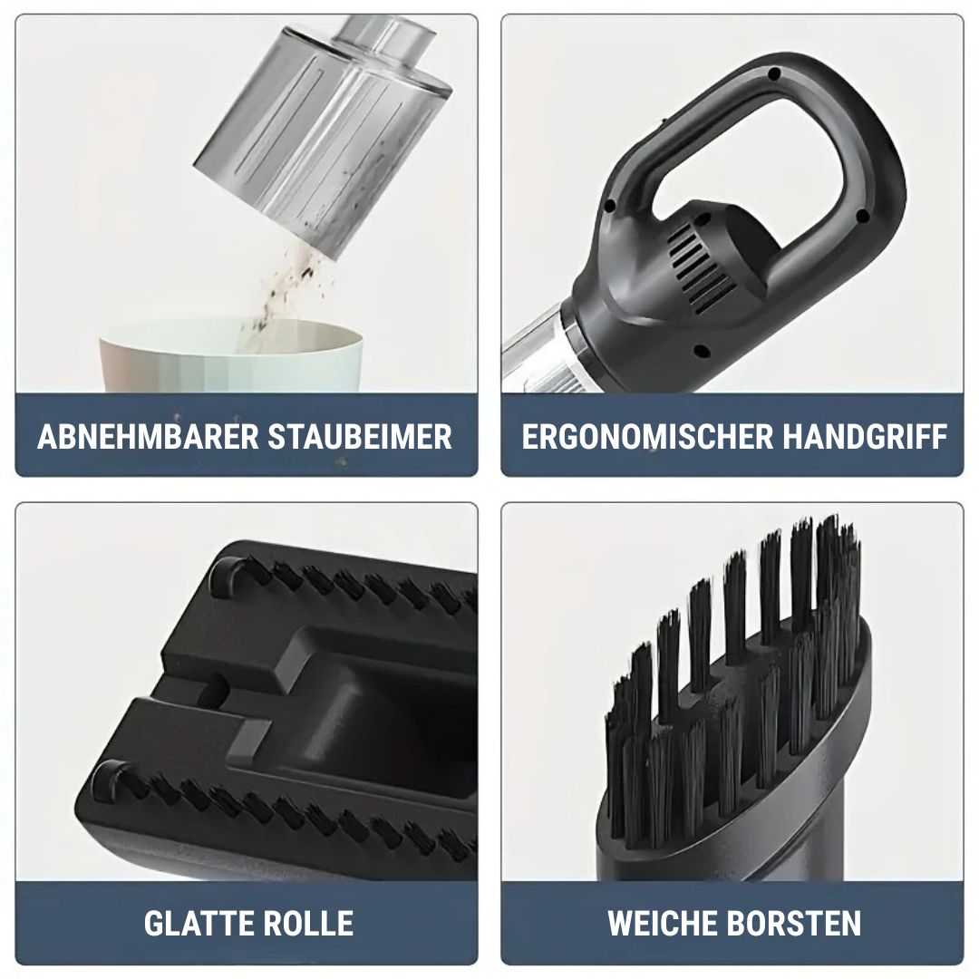 Kraftfull universell handdammsugare