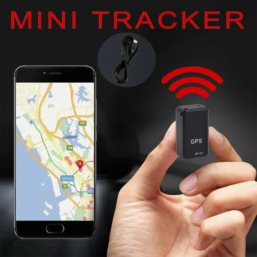 Mini magnetisk GPS tracker med global rækkevidde og diskret design