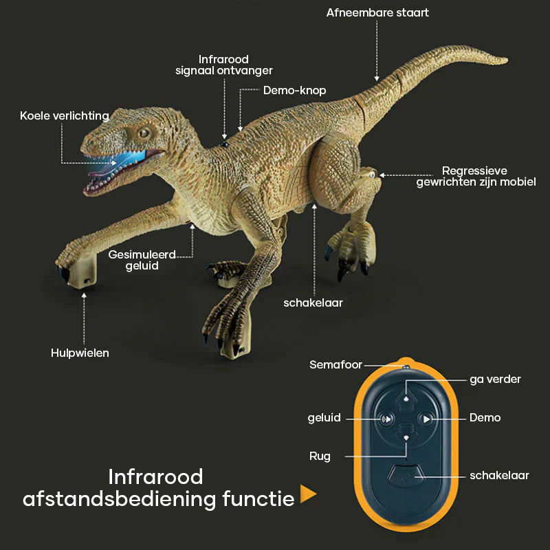 Fjernstyret Dinosaur – Dinosaur til Børn