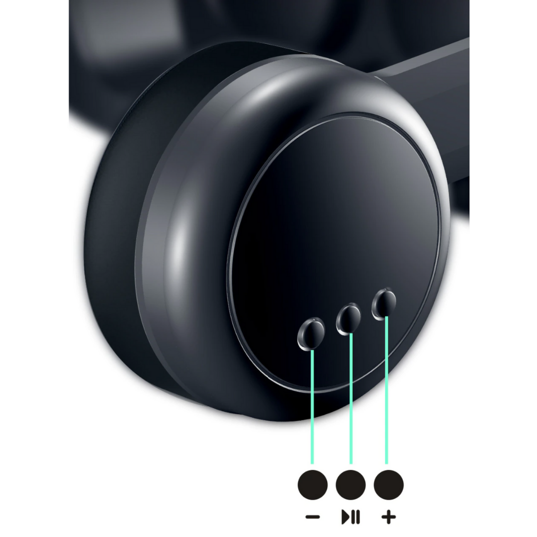 Smarta VR-glasögon med inbyggda hörlurar för iPhone och Android