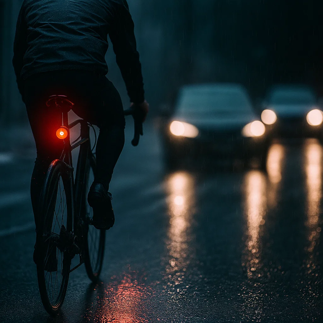 Smart Cykellygte med Automatisk Bremsefunktion og 360° Lys