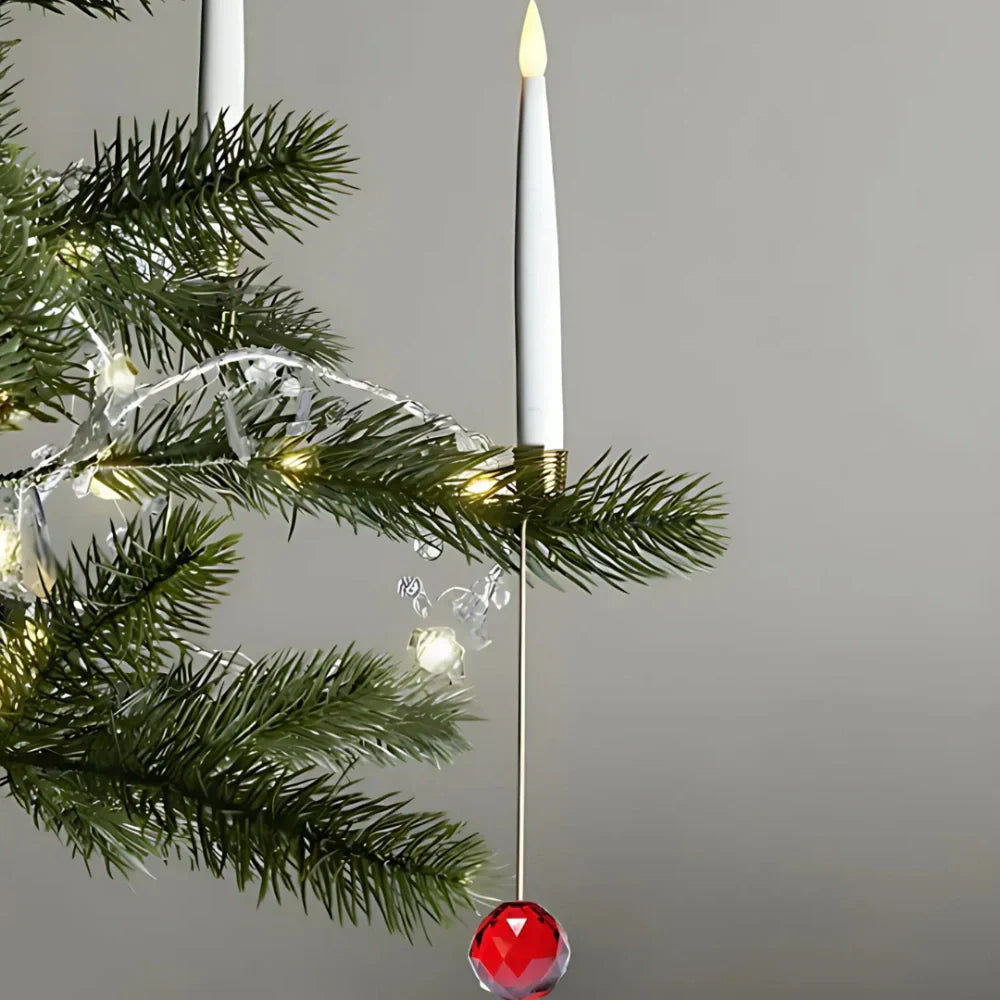 Flackande LED-julgransbelysning – Säkert och Mysigt