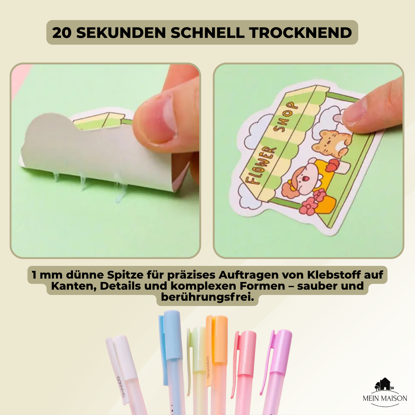 Limemester – Exakt lim där du vill ha det! (set om 6)