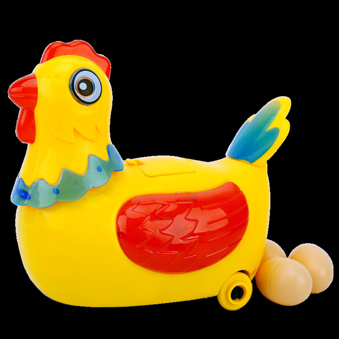 Musikkyckling som värper ägg