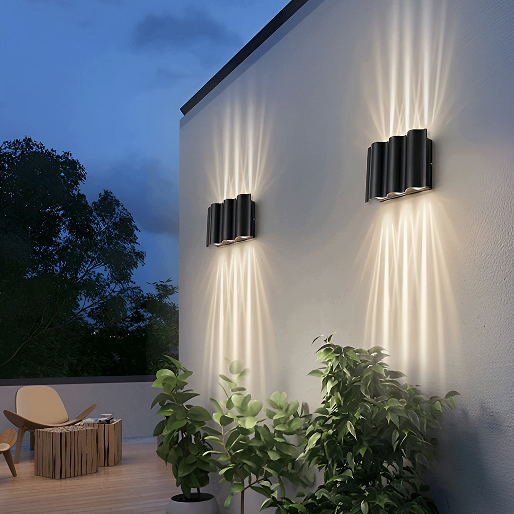 Modern LED-vägglampa för utomhusbruk - Snygg och energisnål