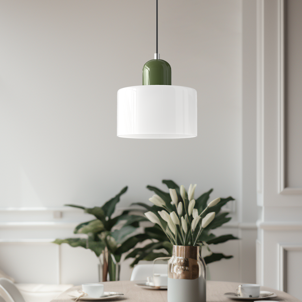 Elegant Glaspendel med Justerbar Højde – Perfekt til Moderne Hjem