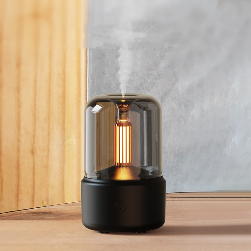 Aromadiffuser med Natlys - Stearinlys Design