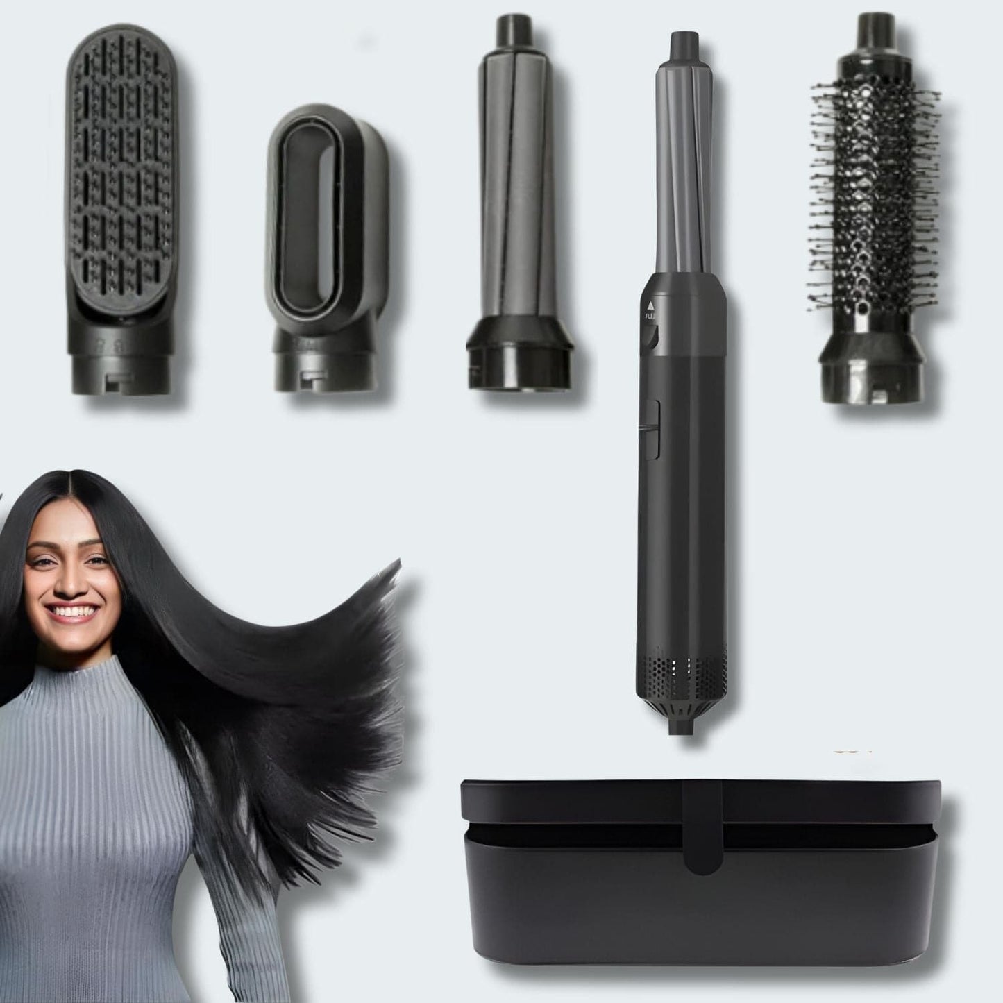 5-i-1 Ion AirStyler – Skonsam styling utan skador