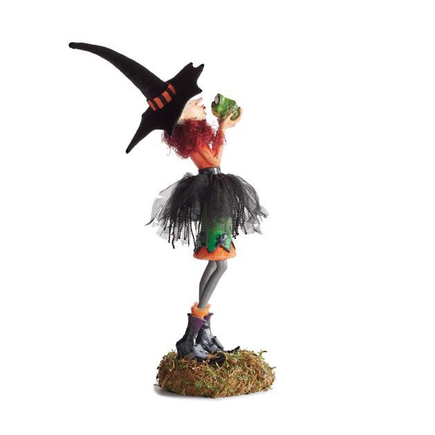 Halloween Figur | Håndlavet Troldmands Dekoration | Harpiks