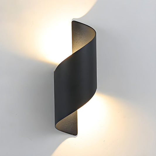 Moderne LED Væglampe i Vandtæt Aluminium Design