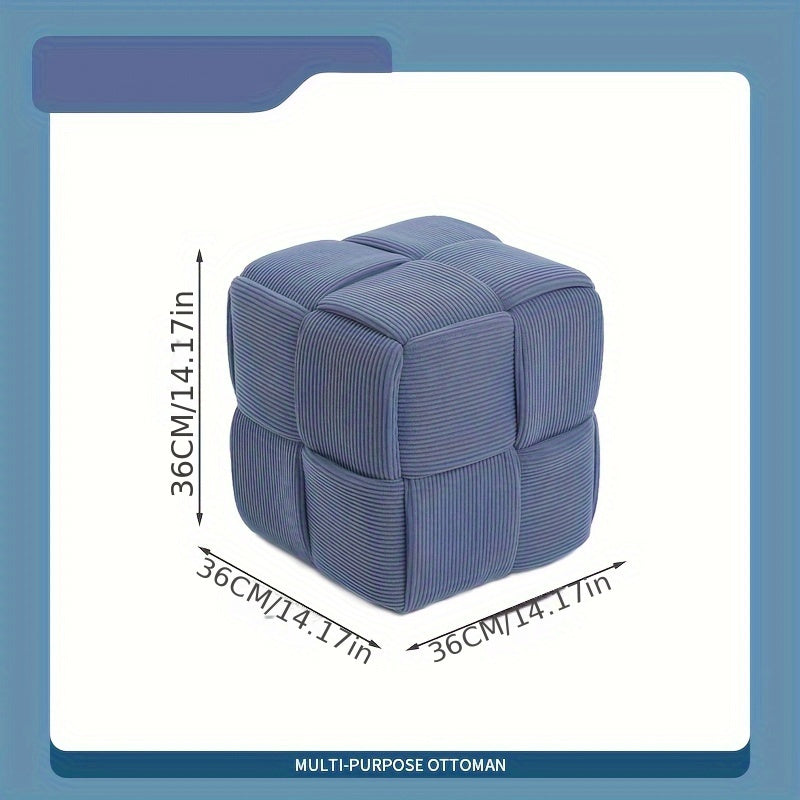 CordyCube Puf – Stilfuld Design og Komfort i Én