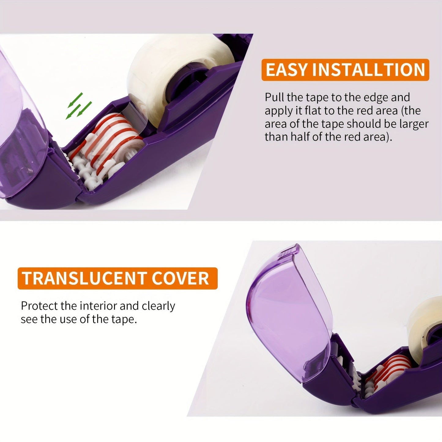 QuickSeal Tape Dispenser – Hurtig En-Hånds Påføring