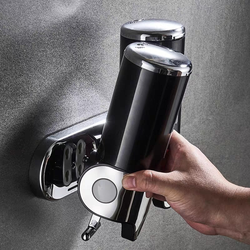 Væghængt badeværelse shampoo sæbe dispenser