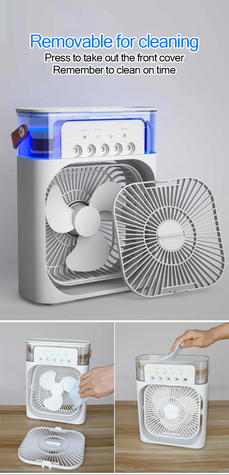 Bærbar Mini Air Cooling Fan