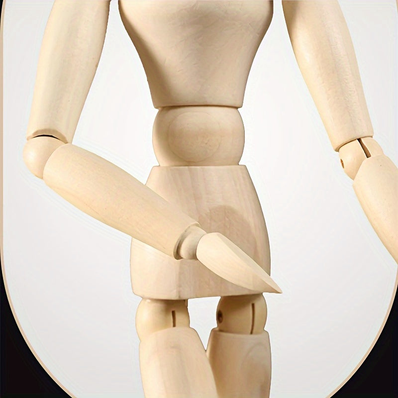 Konstnärlig aprikosträdsmannekin – flexibel och naturlig look