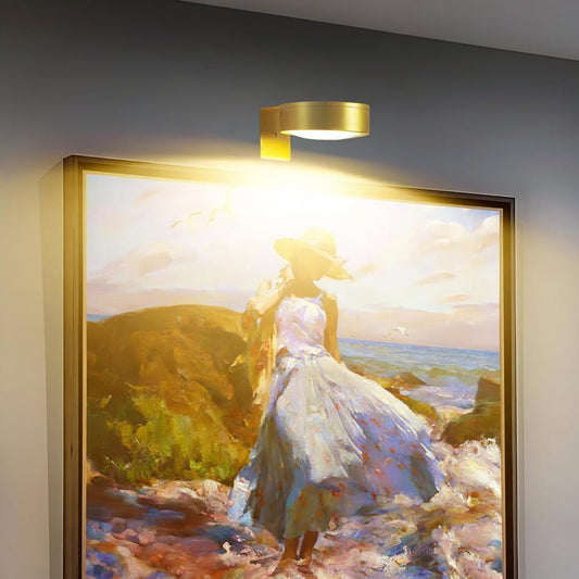 Magnetisk LED Billedlampe med Fjernbetjening - Trådløs og Justerbar