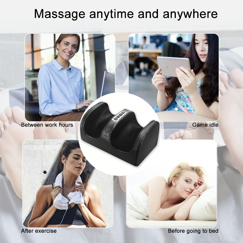 Solarfotmassageapparat – Behaglig massage med värme och knådning