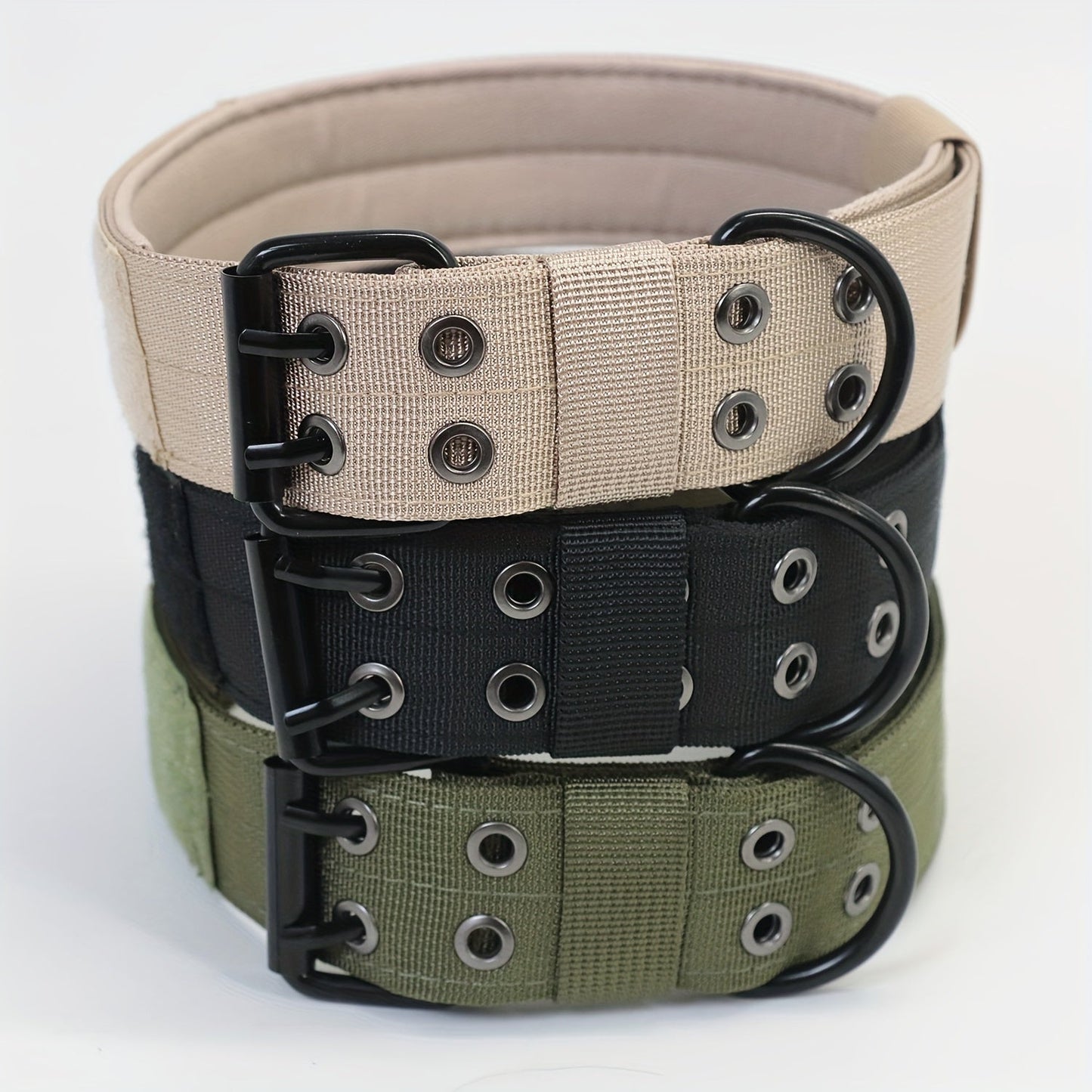 Justerbart nylonhalsband för hund – Komfort och kontroll för stora hundar