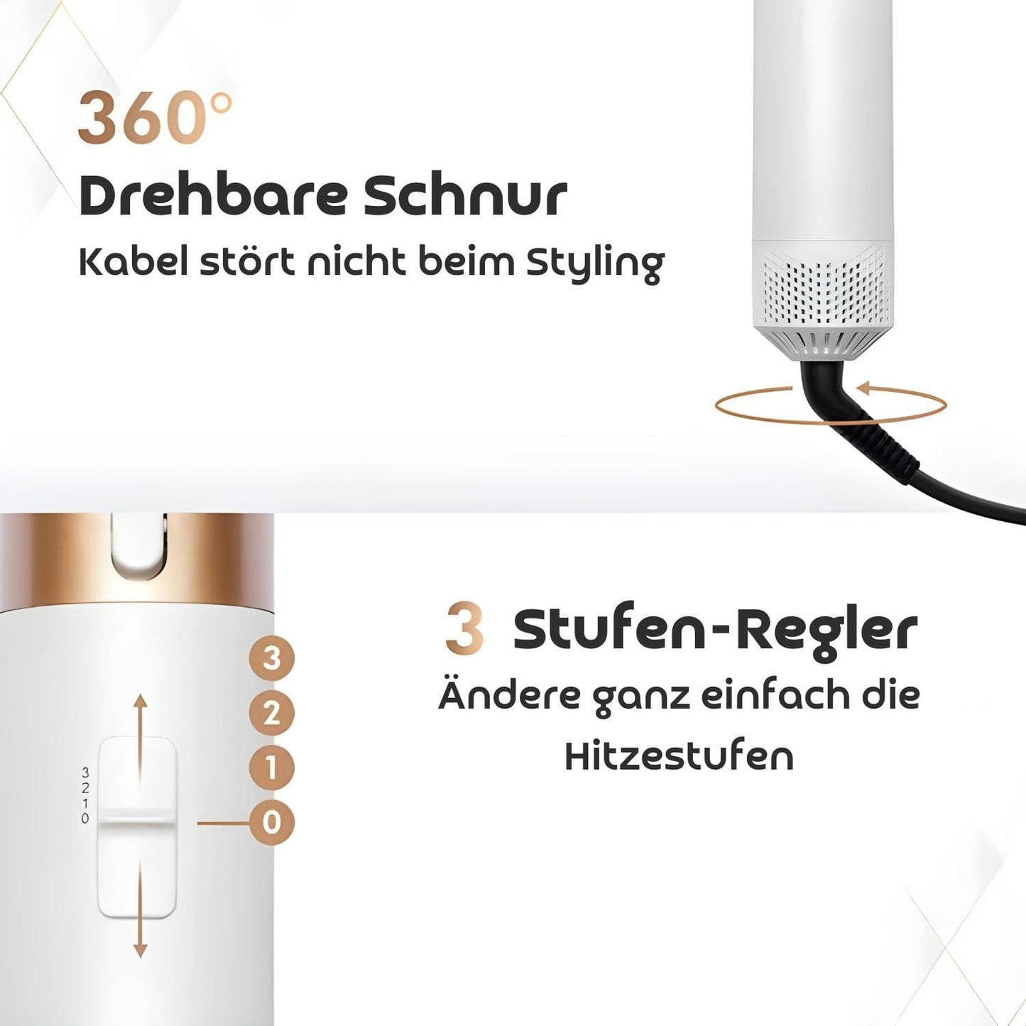 5-i-1 Ion AirStyler – Skonsam styling utan skador