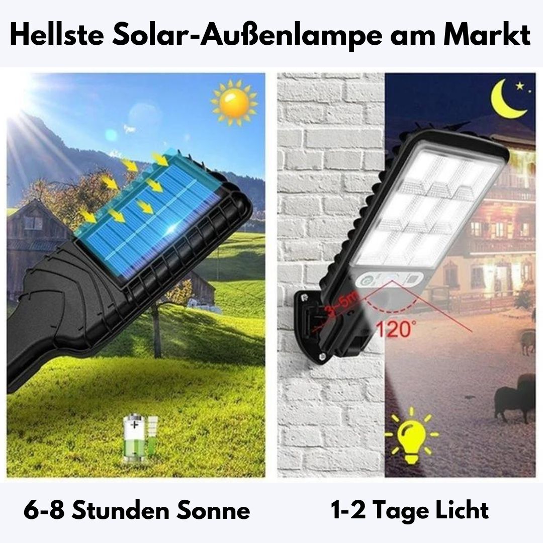 Solarlampe - Udendørs belysningssystem