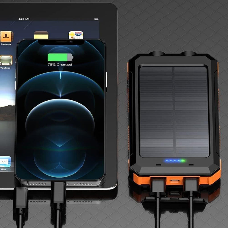 Soldriven Powerbank för Outdooräventyrare
