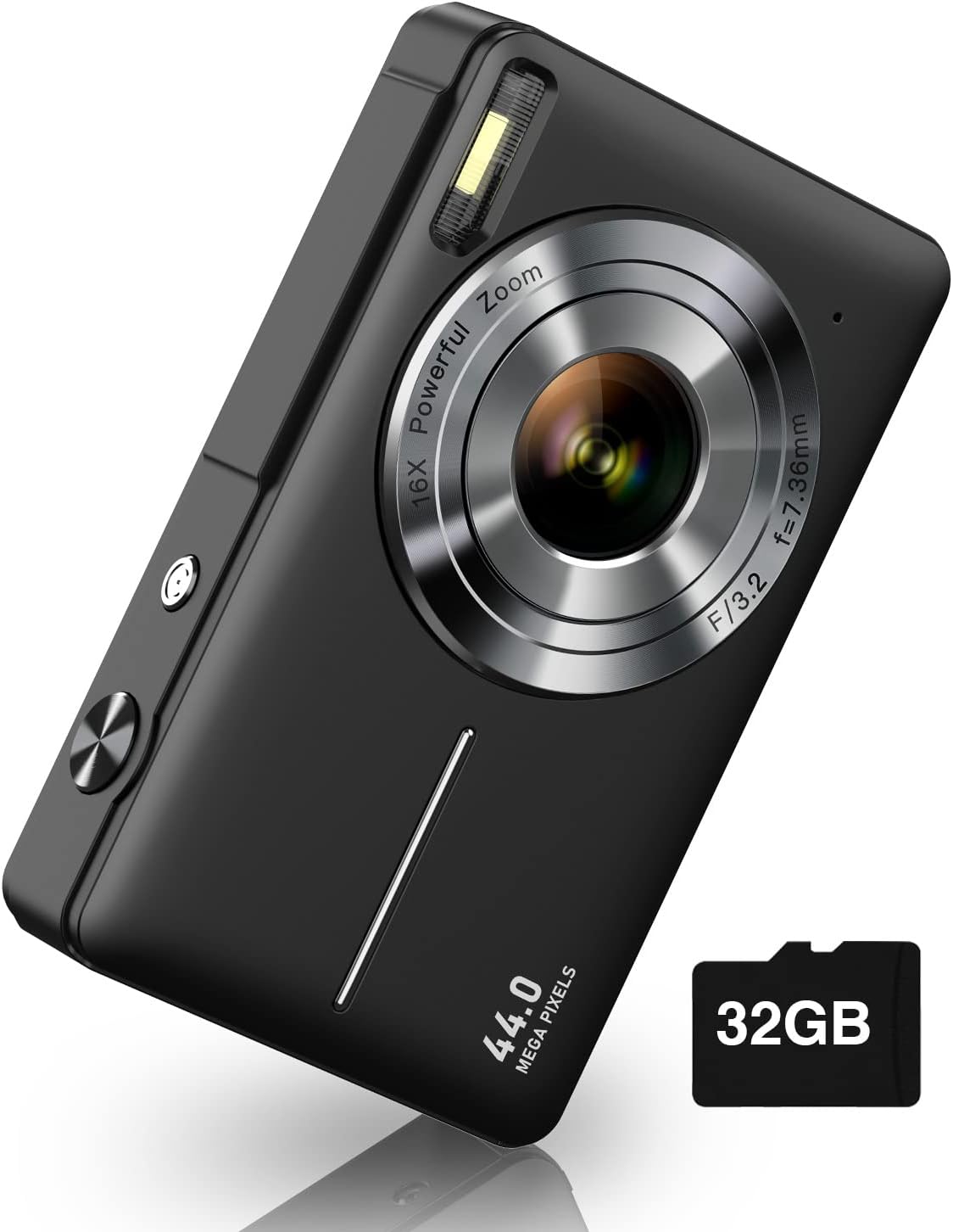 Kompakt digitalkamera til retro-vlogs for kreative sjæle