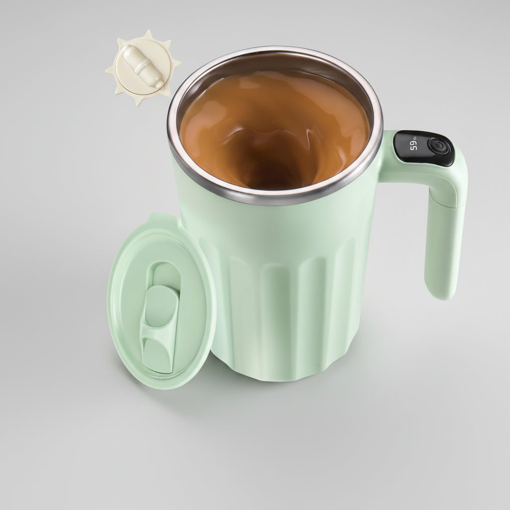 Självrörande Kaffemugg med Type-C Laddning och 360 ml Kapacitet