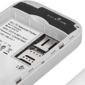 Bærbar 5G Wi-Fi Router | Sikker og Hurtig Forbindelse til Rejse og Hjemmebrug