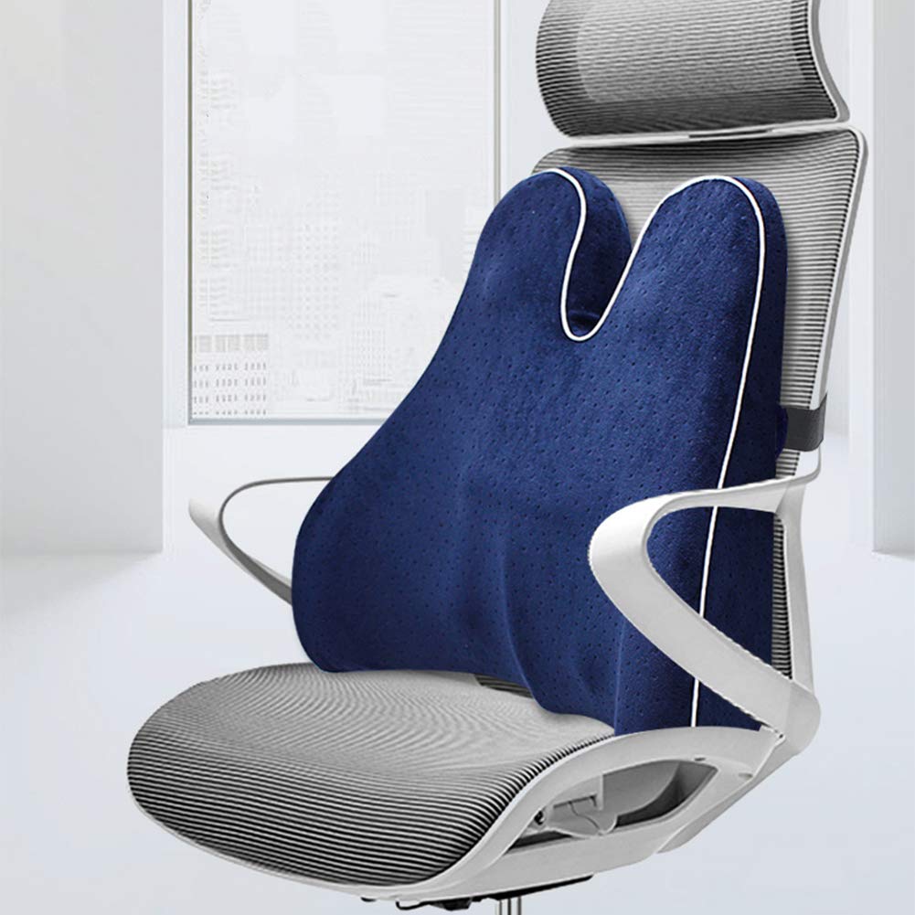 Ergonomisk Lændestøttepude af Memory Foam til Smertefri Sidning