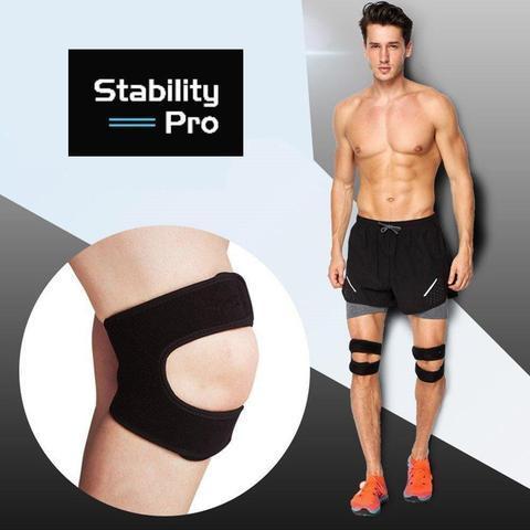 Knästöd med patellasens-rem för Smärtlindring