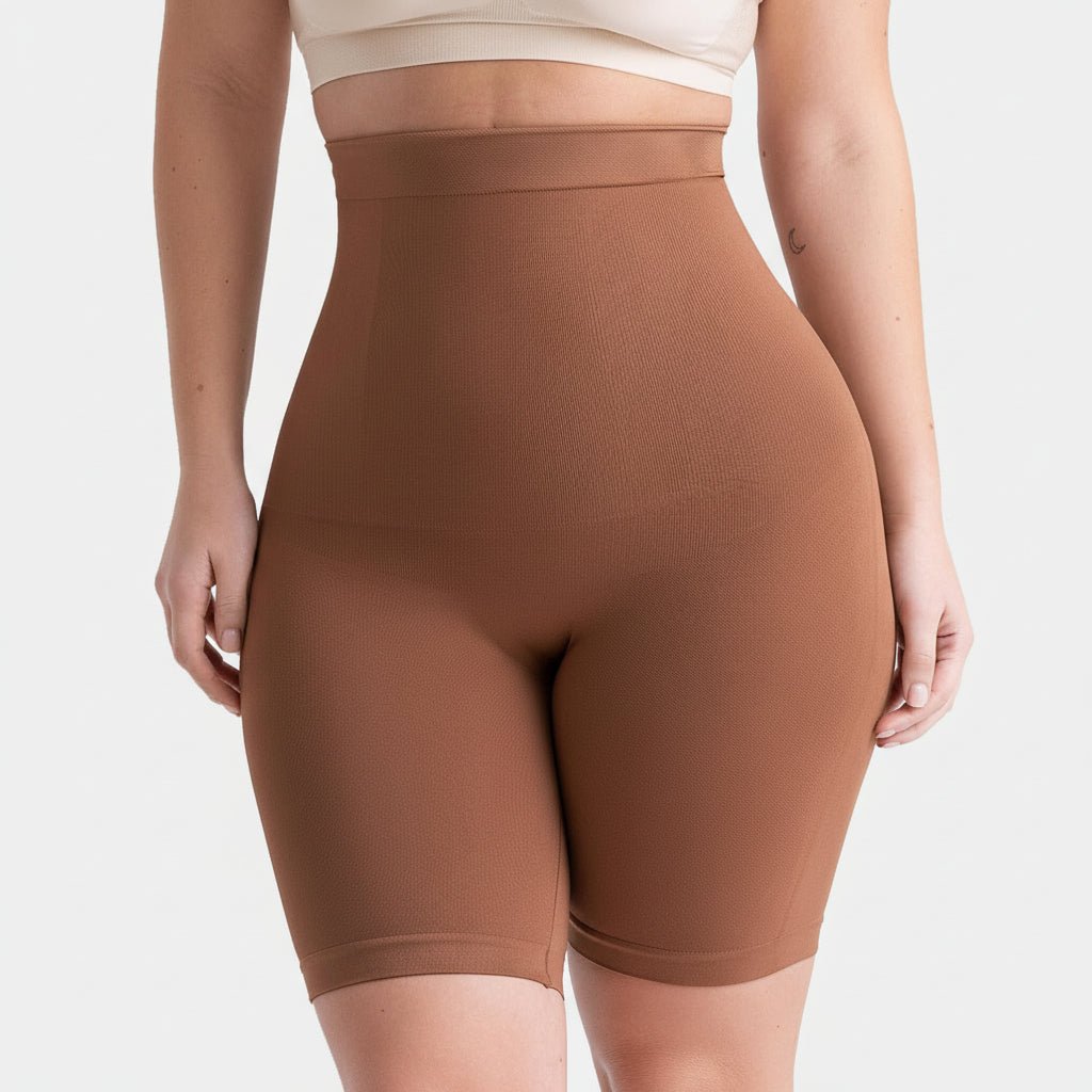Bekväma Shapewear Shorts med Midjekontroll och Slät Finish