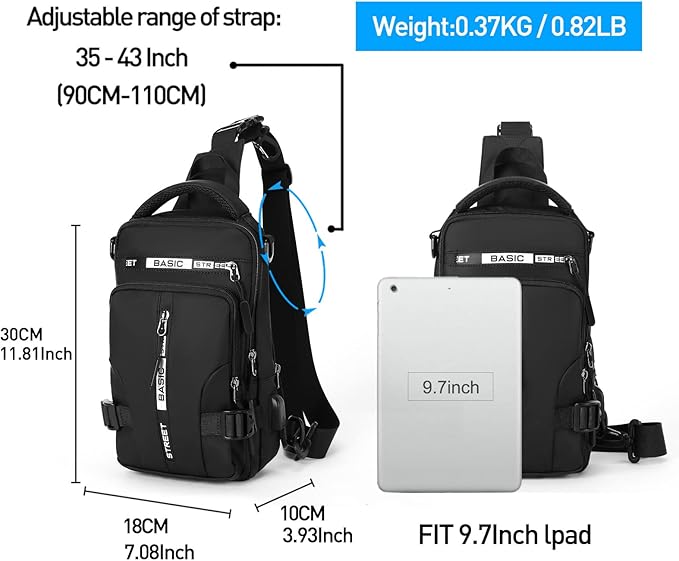 Kompakt Crossbody Taske – SmartCarry