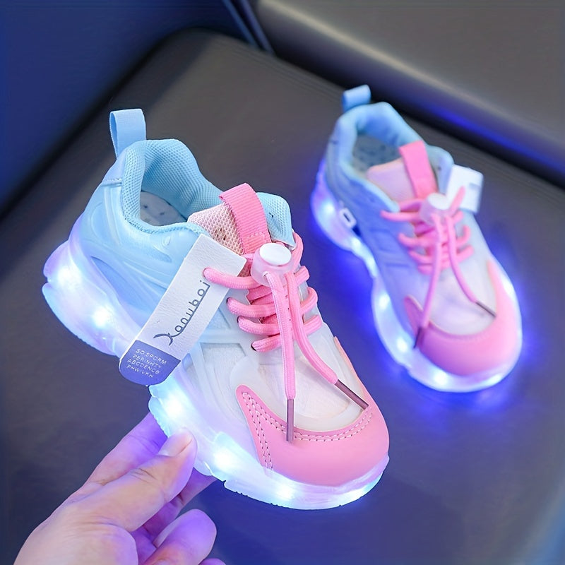 Färgglada LED-sneakers för barn – Lysande och roliga i vardagen