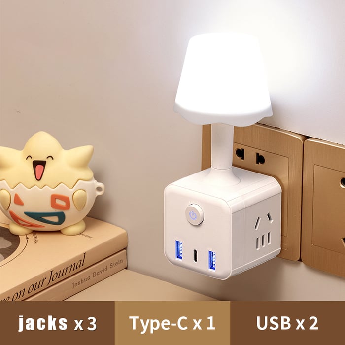 LED Lyskilde med Fjernbetjening og USB-Adapter