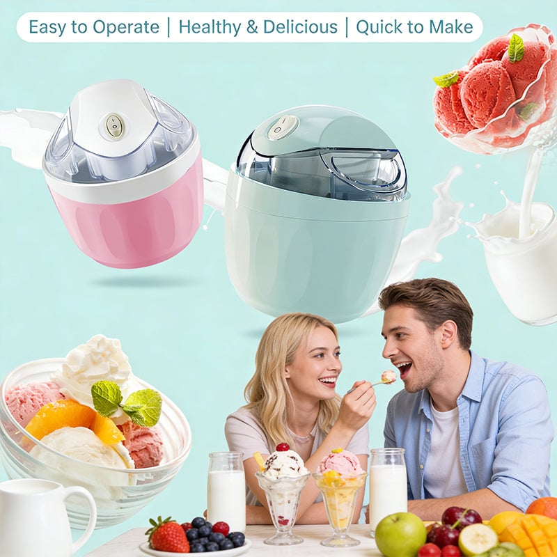 3-i-1 Dessertmaskin för glass, sorbet och yoghurt | 500 ml