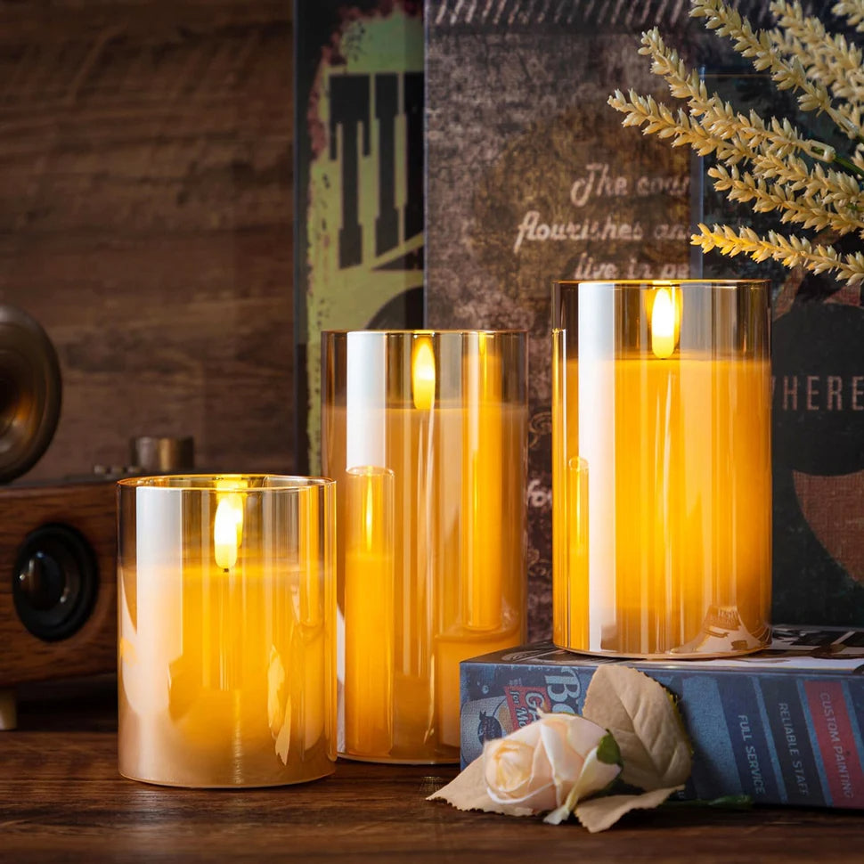 Lugnande LED-stämningslampa med minimalistisk design