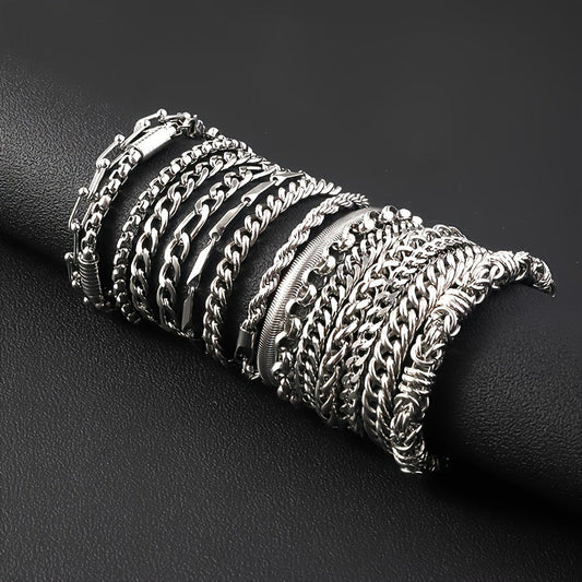 UrbanStyle Armbåndssæt – Trendy og Maskulint