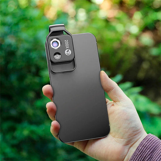 SmartScope: Bärbart Mikroskop till Smartphone med 200x Förstoring