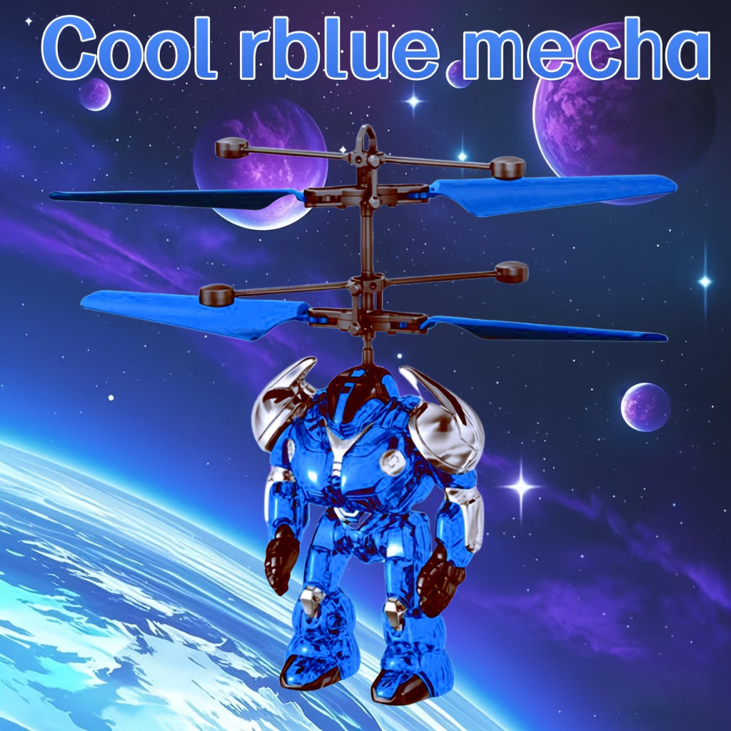 Transformerbar Mecha Stridshelikopter – Enkel Kontroll och Smidig Flygning
